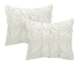 HALPERT WHITE QUEEN 6PC COMFORTER SET