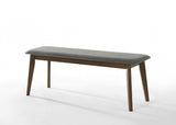 VIG Furniture Modrest Castillo - Modern Walnut Dining Bench VGMA-MI-1115 VGMA-MI-1115