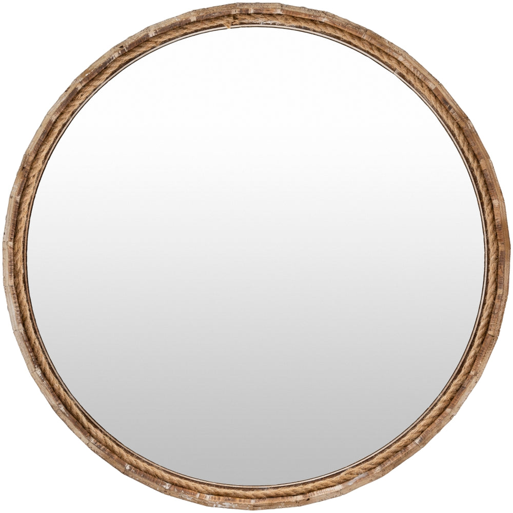 Misha MIH-001 Modern Wood, Manufactured Wood Mirror MIH001-2929  Wood, Manufactured Wood 29"H x 29"W
