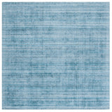 Mirage 176 Contemporary Hand Loom 75% Viscose, 5% Wool, 20% Cotton Rug Teal / Blue