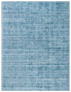 Mirage 176 Contemporary Hand Loom 75% Viscose, 5% Wool, 20% Cotton Rug Teal / Blue