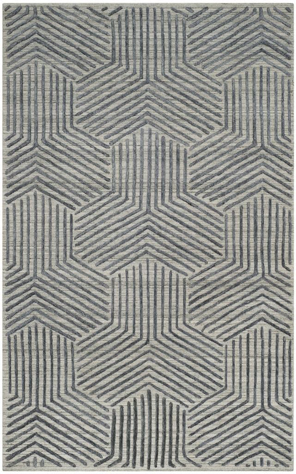 Mirage Hand Loomed Wool & Viscose Rug - Elegant Design, Durable & Easy Care for Any Room