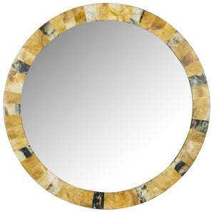 Safavieh Lydia Artisan Mirror 25 x 25 Multi Resin Glass Wood MIR4051A 683726790013