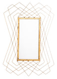 Hazelton Mirror Gold Iron