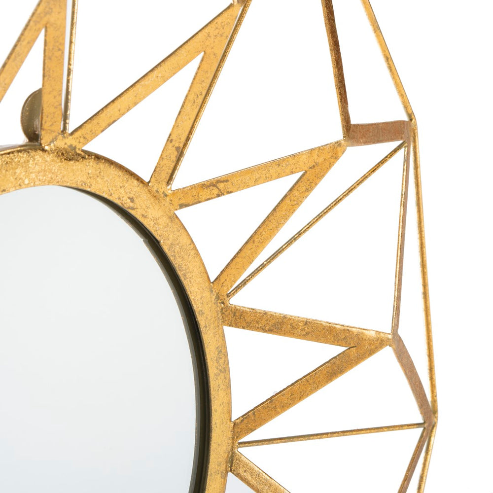 Safavieh Kilburn Mirror Gold Iron MIR4099A 889048523203
