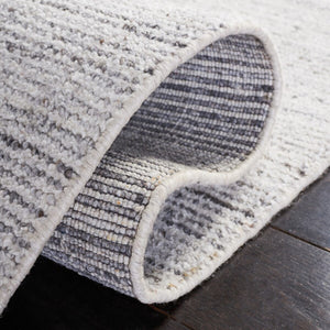 Mirage 470 Handwoven Wool 40% Viscose 20% Pet 40% Contemporary Rug Ivory / Grey WOOL 40% VISCOSE 20% PET 40% MIR470A-9