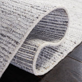 Mirage 470 Handwoven Wool 40% Viscose 20% Pet 40% Contemporary Rug Ivory / Grey WOOL 40% VISCOSE 20% PET 40% MIR470A-9