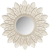 Safavieh Sun Mirror King 12 x 12 Pewter MDF MIR5003B 683726659662