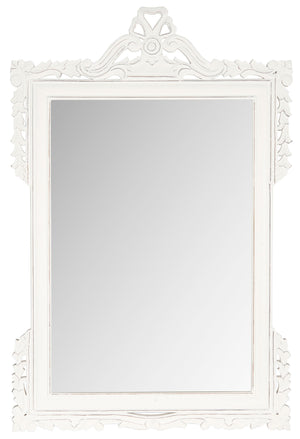 Pedimint Mirror – Elegant Decorative Wall Mirror with Curved Design for Traditional Home Décor