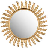 Safavieh Inca Mirror Sun Gold MDF MIR5008C 683726659884