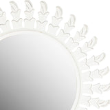 Safavieh Inca Mirror Sun White MDF MIR5008D 683726659891