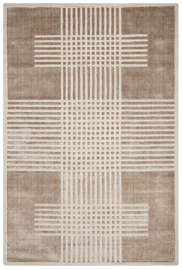 Mirage Hand Loomed Rug - Luxurious Banana Art Silk and Cotton Blend for Elegant Home Décor