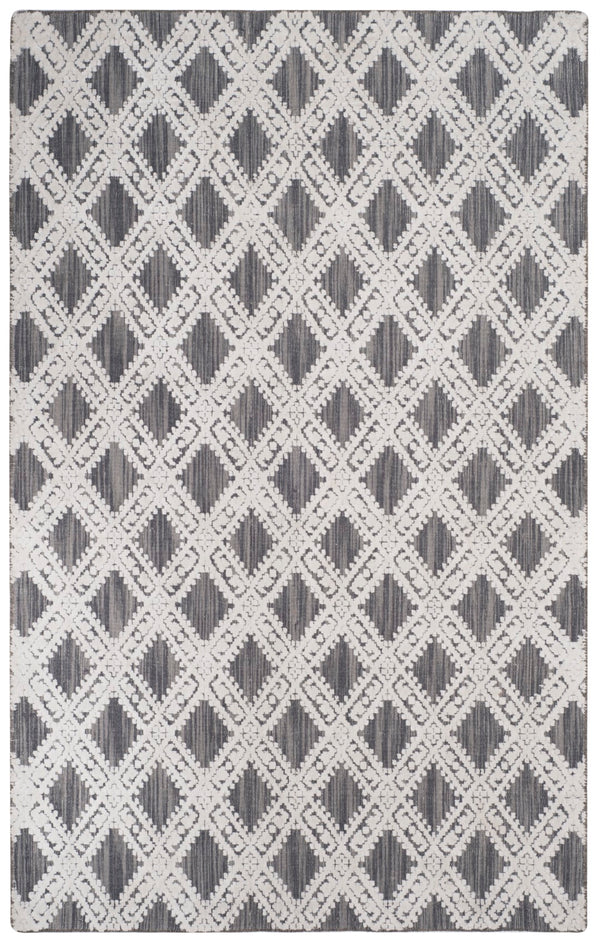 Mirage Hand Loomed Rug - Hollywood Glamour with Elegant Tone-on-Tone Organic Viscose Design