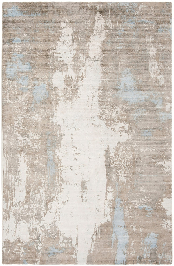Mirage Loom Knotted Rug - Luxurious 80% Viscose & 20% Cotton, Stylish Design for Any Room