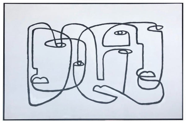 VIG Furniture Modrest Missing You - Acrylic Painting VGSHVIG21003 VGSHVIG21003