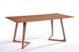 VIG Furniture Modrest Jett Contemporary Walnut Dining Table VGMAMIT-1096-5