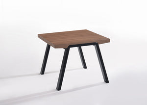 VIG Furniture Modrest Rhett Modern Walnut & Black End Table VGMAMIT-1120-ET