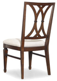 Palisade Transitional Splat Back Side Chair In Hardwood Solids And Walnut Veneers - Set of 2