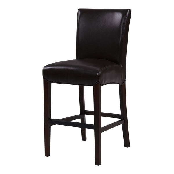 Milton Counter Stool - Elegant Bonded Leather Design with Sturdy Birch Frame and Contemporary Style