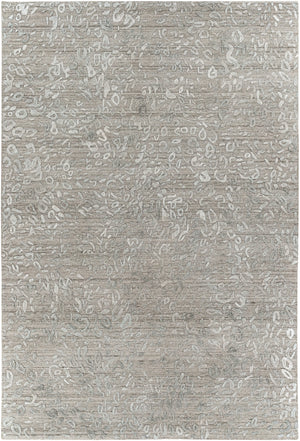 Makalu MKL-2310 Modern Viscose, Wool Rug MKL2310-81012 Light Gray, Medium Gray, Charcoal 70% Viscose, 30% Wool 8'10" x 12'