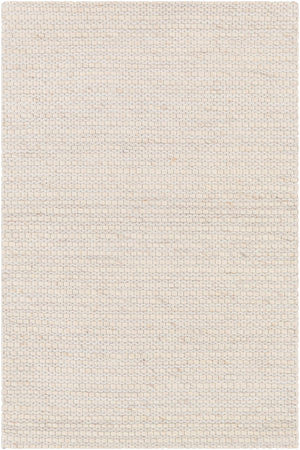 Marlowe MLE-1002 Modern Wool, Viscose Rug MLE1002-810 Cream, White, Dark Brown 70% Wool, 30% Viscose 8' x 10'