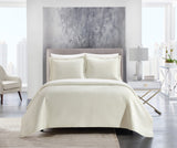 Teague Beige King 3pc Quilt Set