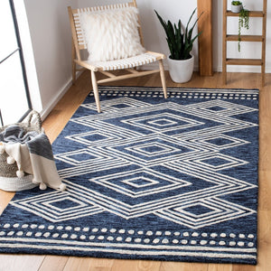 Safavieh Micro-Loop 156 Hand Tufted Wool Contemporary Rug MLP156N-9