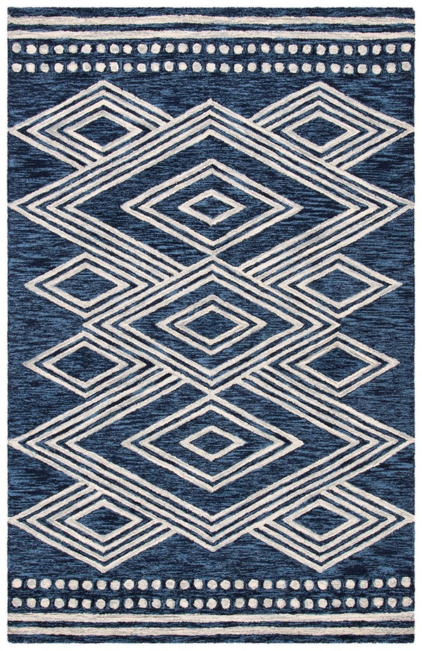Safavieh Micro-Loop 156 Hand Tufted Wool Contemporary Rug MLP156N-9