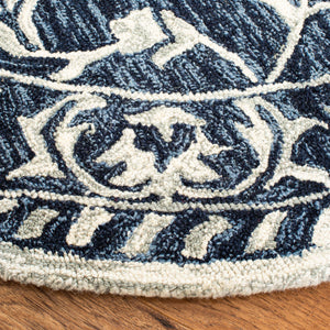 Safavieh Micro-Loop 160 Hand Tufted 80% Wool and 20% Cotton Contemporary Rug MLP160N-5SQ