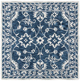 Safavieh Micro-Loop 160 Hand Tufted 80% Wool and 20% Cotton Contemporary Rug MLP160N-5SQ