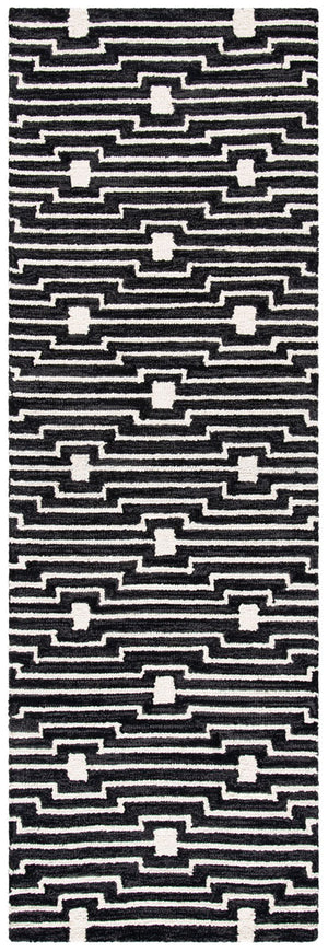 Safavieh Micro-Loop 166 Hand Tufted 80% Wool and 20% Cotton Contemporary Rug MLP166H-5SQ