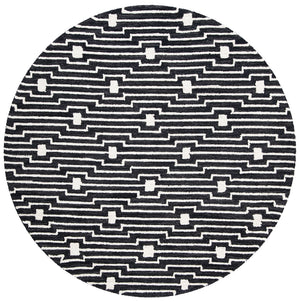 Safavieh Micro-Loop 166 Hand Tufted 80% Wool and 20% Cotton Contemporary Rug MLP166H-5SQ