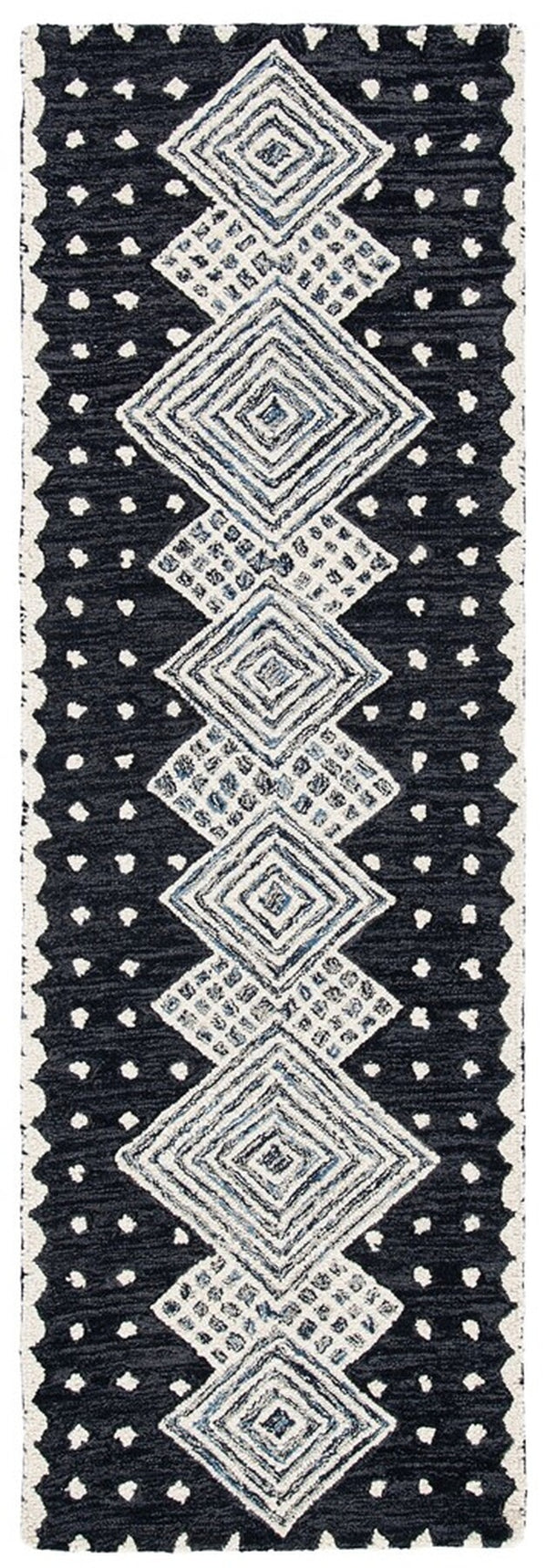 Safavieh Micro-Loop 171 Hand Tufted 80% Wool and 20% Cotton Contemporary Rug MLP171H-8