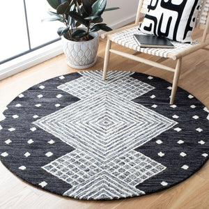 Safavieh Micro-Loop 171 Hand Tufted 80% Wool and 20% Cotton Contemporary Rug MLP171H-8