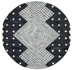Safavieh Micro-Loop 171 Hand Tufted 80% Wool and 20% Cotton Contemporary Rug MLP171H-8