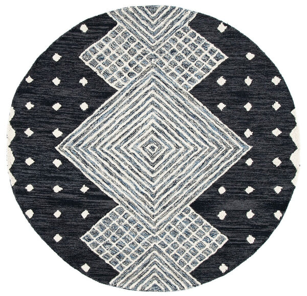 Safavieh Micro-Loop 171 Hand Tufted 80% Wool and 20% Cotton Contemporary Rug MLP171H-8