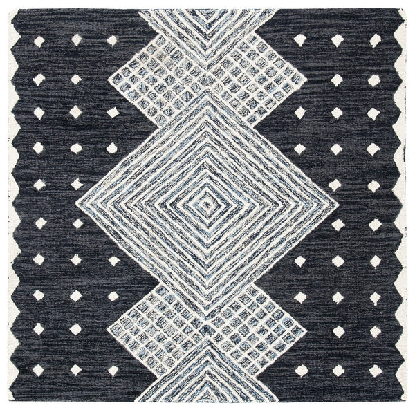 Safavieh Micro-Loop 171 Hand Tufted 80% Wool and 20% Cotton Contemporary Rug MLP171H-8