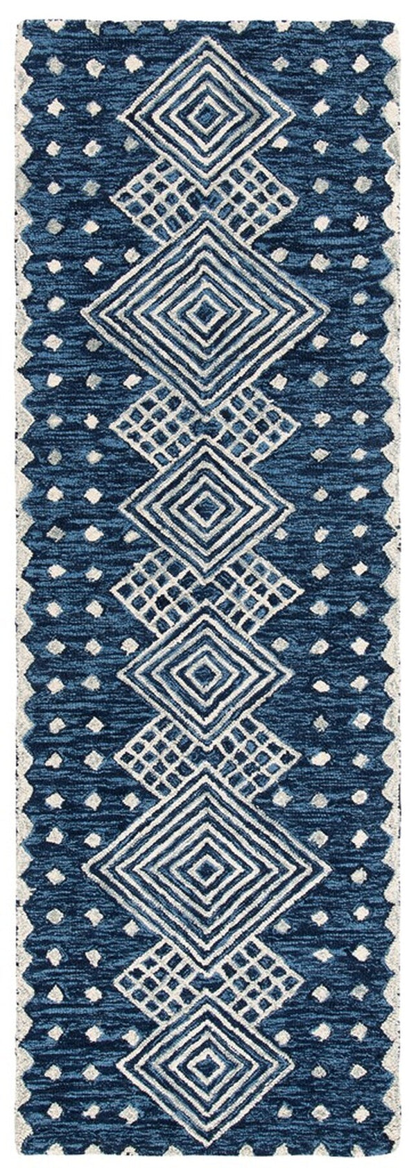 Safavieh Micro-Loop 171 Hand Tufted 80% Wool and 20% Cotton Contemporary Rug MLP171M-8