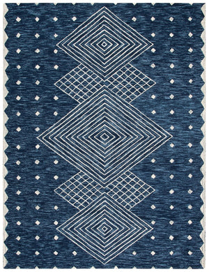 Safavieh Micro-Loop 171 Hand Tufted 80% Wool and 20% Cotton Contemporary Rug MLP171M-8