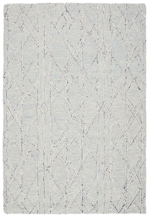 Safavieh Micro-Loop 172 Hand Tufted 80% Wool and 20% Cotton Solid & Tonal Rug MLP172A-8