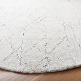 Safavieh Micro-Loop 172 Hand Tufted 80% Wool and 20% Cotton Solid & Tonal Rug MLP172A-8