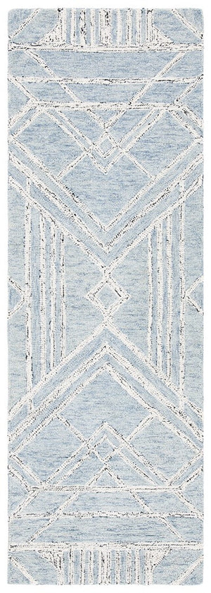Safavieh Micro-Loop 173 Hand Tufted 80% Wool and 20% Cotton Contemporary Rug MLP173M-8