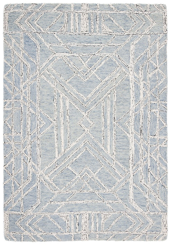 Safavieh Micro-Loop 173 Hand Tufted 80% Wool and 20% Cotton Contemporary Rug MLP173M-8