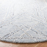 Safavieh Micro-Loop 173 Hand Tufted 80% Wool and 20% Cotton Contemporary Rug MLP173M-8