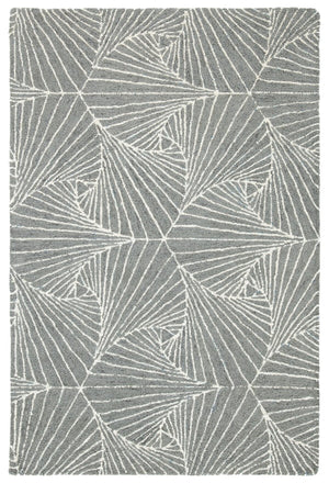 Safavieh Micro-Loop 174 Hand Tufted 80% Wool and 20% Cotton Contemporary Rug MLP174F-9