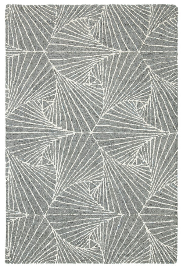 Safavieh Micro-Loop 174 Hand Tufted 80% Wool and 20% Cotton Contemporary Rug MLP174F-9