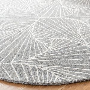 Safavieh Micro-Loop 174 Hand Tufted 80% Wool and 20% Cotton Contemporary Rug MLP174F-9