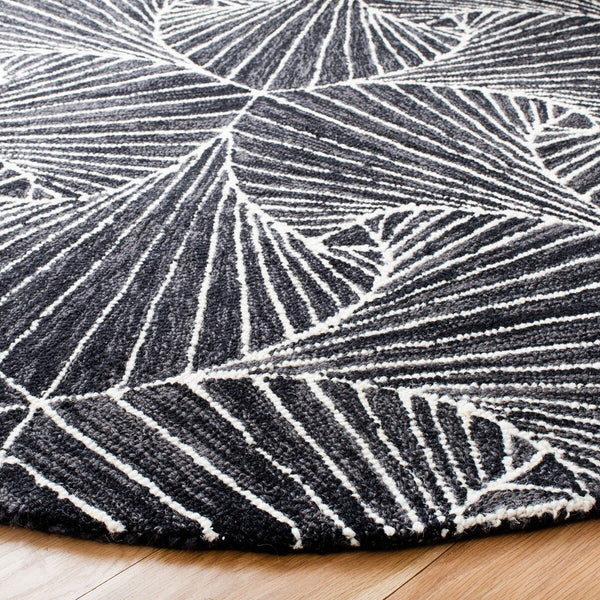 Safavieh Micro-Loop 174 Hand Tufted 80% Wool and 20% Cotton Contemporary Rug MLP174H-8