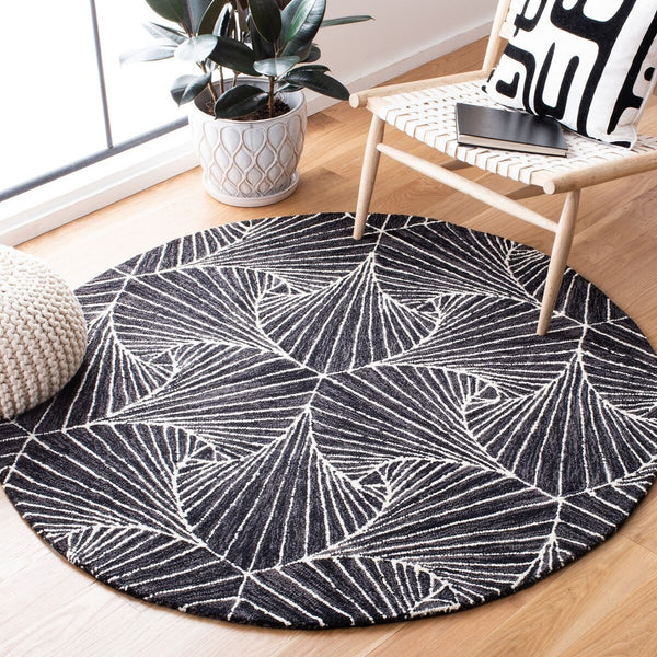 Safavieh Micro-Loop 174 Hand Tufted 80% Wool and 20% Cotton Contemporary Rug MLP174H-8