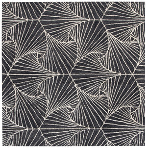 Safavieh Micro-Loop 174 Hand Tufted 80% Wool and 20% Cotton Contemporary Rug MLP174H-8